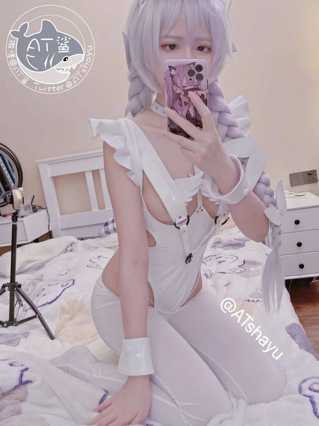AT鲨 - 恶毒兔兔 [50P,2V-88MB] tg@simisebaisi 【丝足阁】022.webp